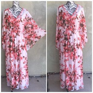 NWOT Curations Floral Maxi Dress